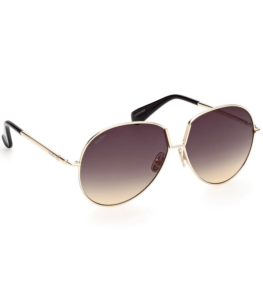 MaxMara Women's Design8 60mm Aviator Sunglasses