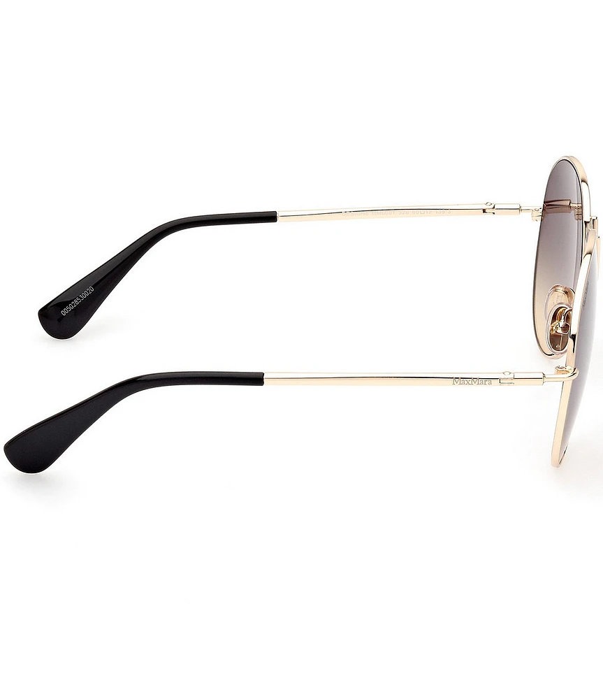 MaxMara Women's Design8 60mm Aviator Sunglasses