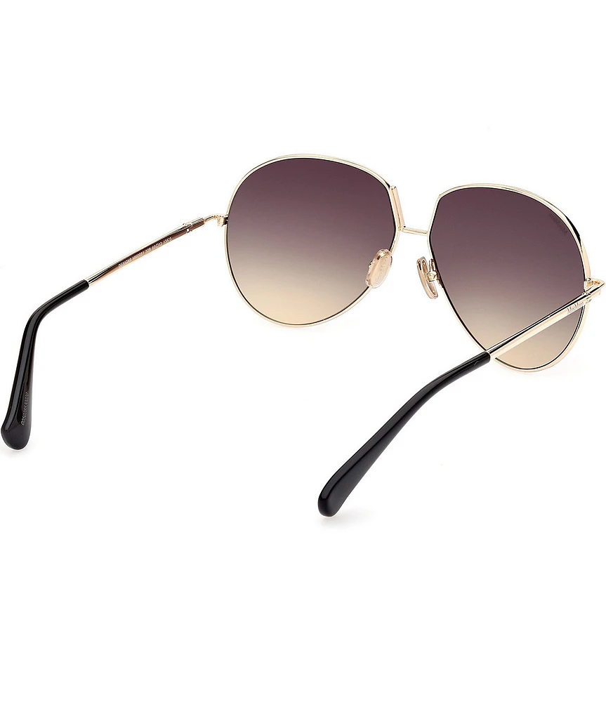 MaxMara Women's Design8 60mm Aviator Sunglasses