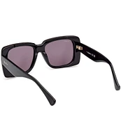 MaxMara Women's Glimpse3 53mm Rectangle Sunglasses