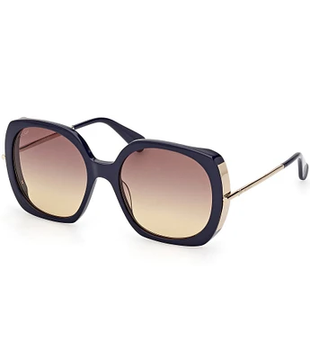 MaxMara Malibu9 58mm Butterfly Sunglasses