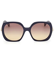 MaxMara Malibu9 58mm Butterfly Sunglasses