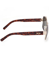 MCM Men's MW0008 58mm Tortoise Navigator Sunglasses