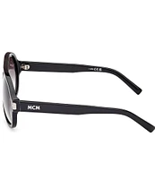 MCM Men's MW0009 59mm Aviator Sunglasses