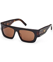 MCM Unisex MW0015 54mm Two Tone Rectangle Sunglasses