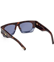 MCM Unisex MW0015 54mm Two Tone Rectangle Sunglasses