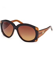 MCM Women's 61mm Round Gradient Frame Sunglasses