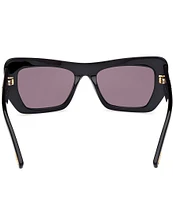 MCM Women's MW0003 55mm Butterfly Sunglasses