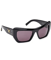 MCM Women's MW0003 55mm Butterfly Sunglasses