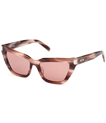 MCM Women's MW0010 54mm Monogram Cat Eye Sunglasses