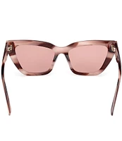 MCM Women's MW0010 54mm Monogram Cat Eye Sunglasses