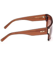 MCM Women's MW0011 55mm Rectangle Sunglasses