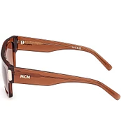 MCM Women's MW0011 55mm Rectangle Sunglasses