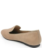 Me Too Brea Nubuck Suede Smoking Slip-On Flats