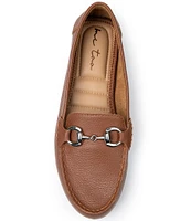 Me Too Dayne Leather Bit Buckle Driving Moc Flat Loafers