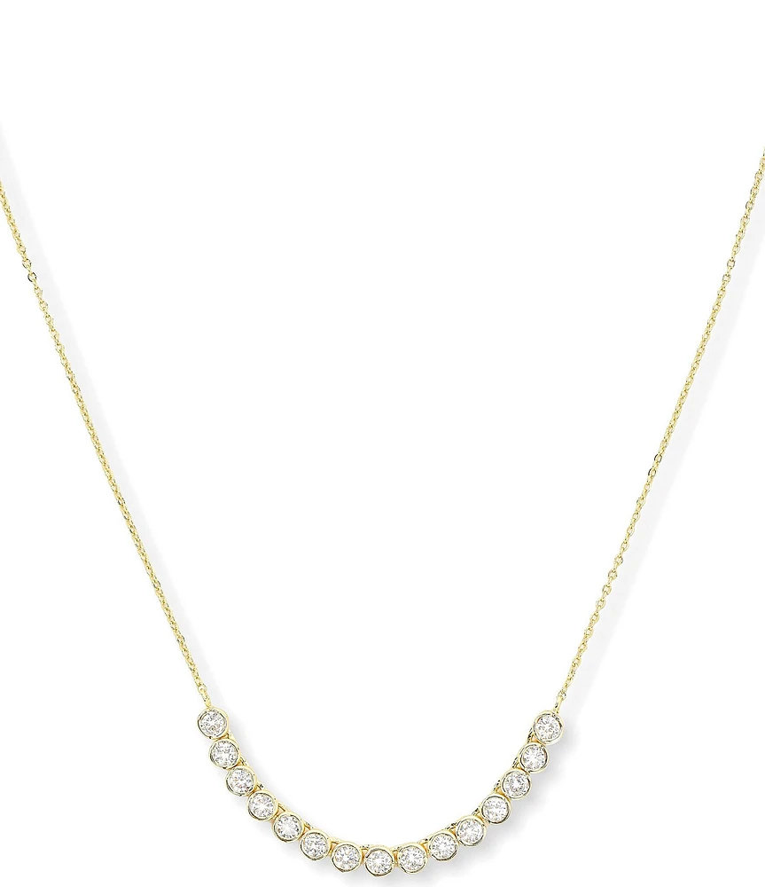 Melinda Maria Baroness Tennis Chain Collar Necklace