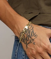 Melinda Maria Julian Cuban Chain Bracelet