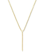 Melinda Maria Serpent Lariat Necklace