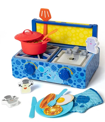 Melissa & Doug Blue's Clues & You! Wooden Cooking Play Set