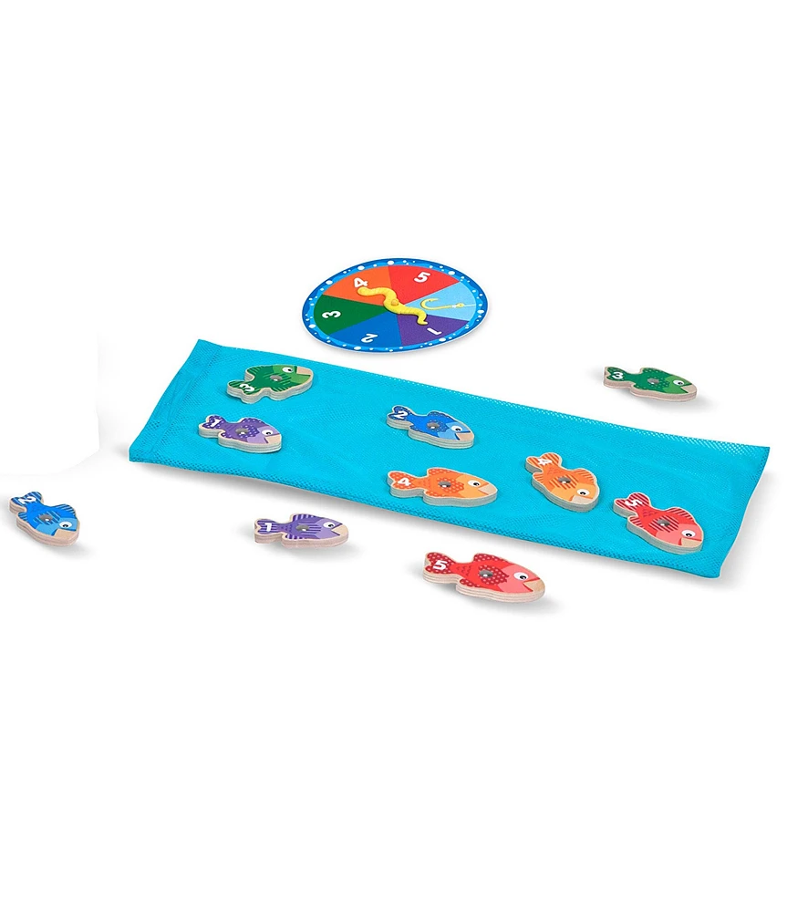 Melissa & Doug Catch & Count Magnetic Fishing Rod Set