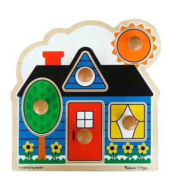 Melissa & Doug #double;First Shapes#double; Jumbo Knob Puzzle