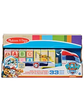 Melissa & Doug Paw Patrol ABC Wooden Block Truck