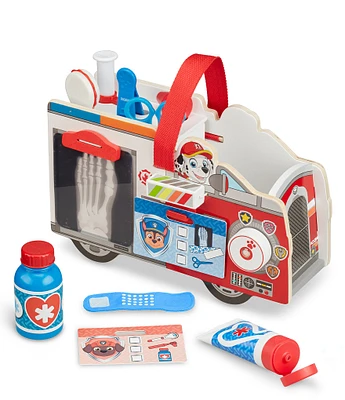 Melissa & Doug Paw Patrol Marshall's Wooden Rescue Caddy