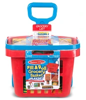 Melissa & Doug Rolling Grocery Cart