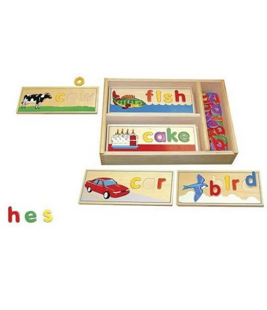 Melissa & Doug #double;See & Spell#double; Puzzle Boards