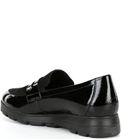 Mephisto Carima Crinkle Patent Leather Penny Loafers