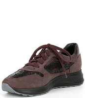 Mephisto Karin Leather Retro Sneakers