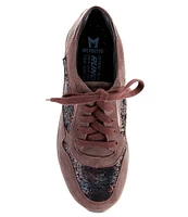 Mephisto Karin Leather Retro Sneakers