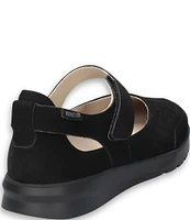 Mephisto Marsia Nubuck Suede Mary Jane Flats