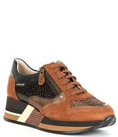 Mephisto Olimpia Side-Zip Wedge Sneakers