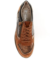 Mephisto Olimpia Side-Zip Wedge Sneakers