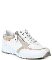 Mephisto Ylona Side Zip Oxford Sneakers