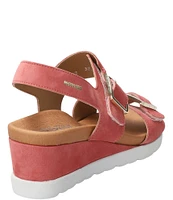 Mephisto Ysabel Banded Wedge Sandals