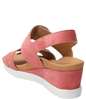 Mephisto Ysabel Banded Wedge Sandals