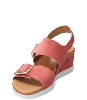 Mephisto Ysabel Banded Wedge Sandals