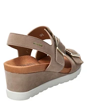 Mephisto Ysabel Banded Wedge Sandals