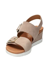 Mephisto Ysabel Banded Wedge Sandals