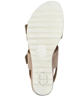 Mephisto Ysabel Banded Wedge Sandals