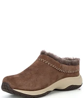 Merrell Women's Encore Ice 5 Waterproof Suede Fur Lined Clogs