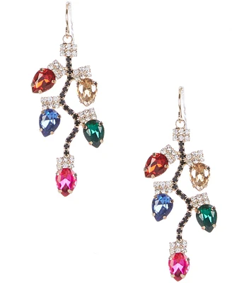 Merry & Bright Christmas Lights Drop Earrings