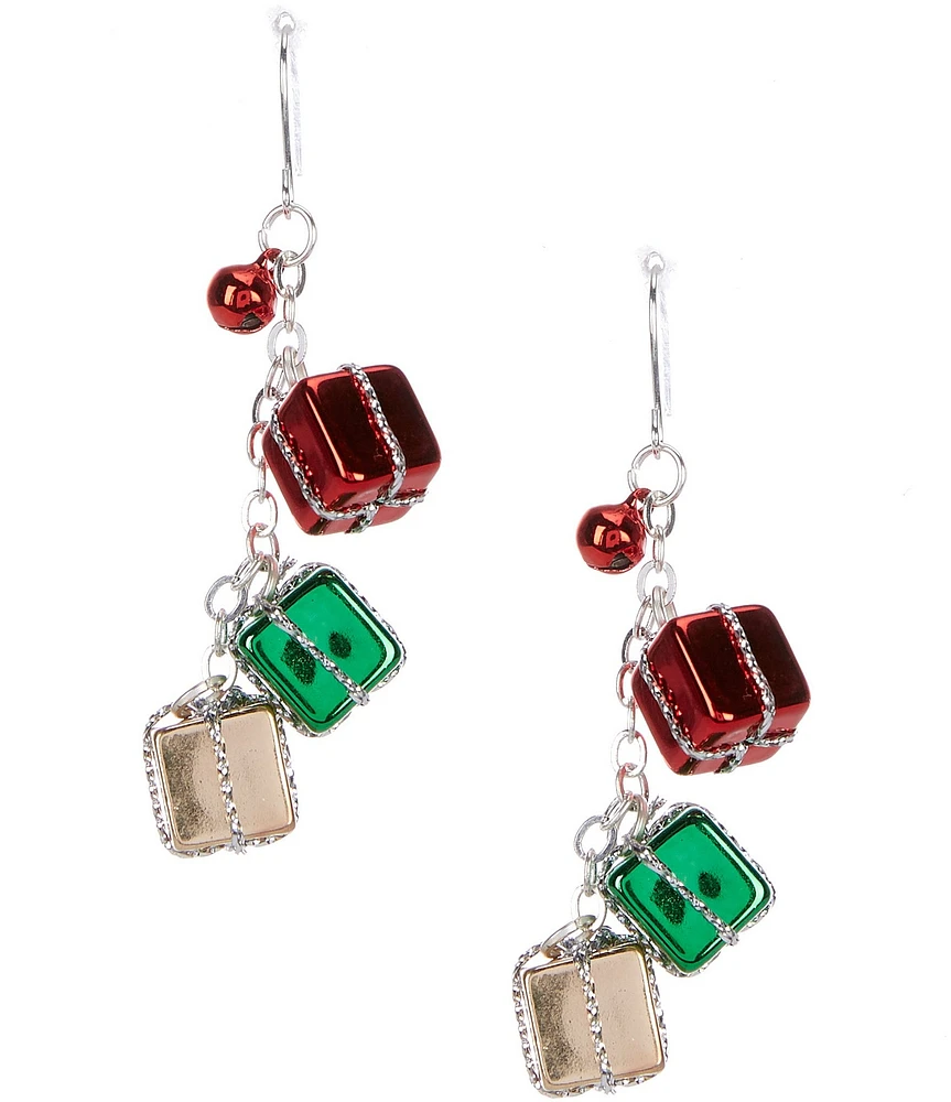 Merry & Bright Christmas Presents Shaky Drop Earrings