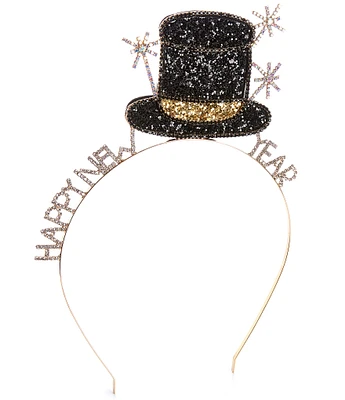 Merry & Bright Happy New Year Headband