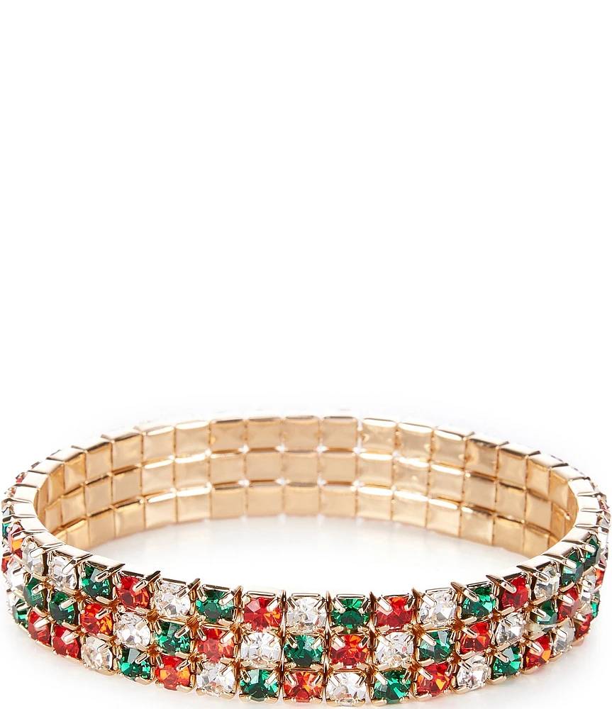 Merry & Bright Holiday Stretch Bracelet