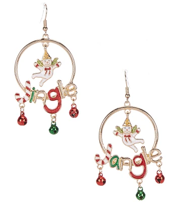 Merry & Bright Jingle Jangle Christmas Drop Earrings