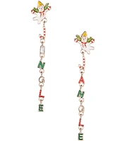 Merry & Bright Jingle Jangle Christmas Linear Earrings