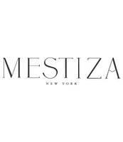 Mestiza New York 3D Floral Lace Embellished Mesh Crew Neck Long Flare Sleeve Shift Mini Dress